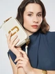 Сумка кросс-боди через плечо женская из натуральной кожи маленькая Marc Jacobs BG-MJ-16 Серая (191267977164) - изображение 2