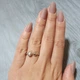 Серебряное кольцо Тяжения двух сфер ВС-147р - изображение 2