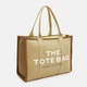 Сумка шоппер женская тканевая Marc Jacobs Women's The Large Tote BG-MJ-35 Бежевая (191267949994) - изображение 4