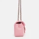 Сумка кросс-боди через плечо женская из натуральной кожи средняя Coach Tabby Shoulder Bag 26 With Pillow Quilting BG-COA-76 Розовая (195031264221) - изображение 5