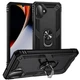 Чехол Shield для Samsung Galaxy A07 / A075 бампер противоударный с подставкой кольцом Black - изображение 1