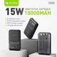 УМБ повербанк BAVIN PC1066S 10000 mAh Wireless FAST CHARGING 22.5W Black - изображение 2
