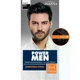 Стойкая краска для волос, бороды и усов Joanna Power Men Color Cream 3in1 Hair, Beard & Moustache 01 Черный (18018283) - изображение 4