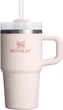 Термокружка Stanley Quencher H2.0 Rose Quartz с ручкой и трубочкой 591мл Розовый - изображение 2