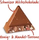 Шоколад Toblerone Milk Chocolate Bar с нугой из меда и миндаля 100г - изображение 4