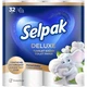 Туалетная бумага Selpak Deluxe 3 слоя 32 рулона (8690530044753) - изображение 1