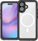 Etui plecki 4smarts Waterproof Case Stark Magsafe do Apple iPhone 17 Transparent-Black (4252011912087) - obraz 1