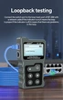 Багатофункціональний кабельний тестер Noyafa NF-488 функція PoE Ping для RJ45, DC (18887) - зображення 6