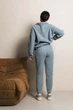Спортивный костюм Тедди XXL-3XL. Серый - изображение 4