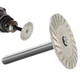 Диск алмазный отрезной 40мм для плитки камня гранита хвостовик 6мм - изображение 5