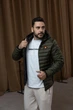 Куртка чоловіча демісезонна Ellesse пуховик хакі, розмір M - изображение 8