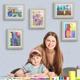 Рамка для детских рисунков 23×30 см, фронтальное открывание, набор 2 шт, для детских работ, школы и дома - изображение 6