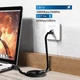 Кабель сетевой LAN Ethernet Cat 6 плоский 1 м черный, 6 шт - изображение 5