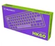 Клавиатура игровая механическая HATOR HK-60-WV Hellyberry Switch USB White-Violet - изображение 6