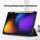 Чехол Clear Acrylic Xiaomi Pad 7 / Pad 7 Pro 11.2” (2024) с местом для стилуса Черный - изображение 4
