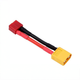 Кабель перехідник 2-в-1 для заряджання XT60–T-Plug (Deans) + Banana Plug 4.0 мм–T-Plug (Deans) для акумуляторів - зображення 3