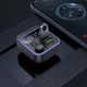 Автомобильный FM-трансмиттер модулятор Bluetooth MP3 HOCO E85 Tiger 20w, PD/QC, USB-C/ 2xUSB-A (133847) - изображение 6