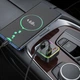 Автомобильный FM-трансмиттер модулятор Bluetooth MP3 HOCO E81 Fantasy 30w, PD/QC, USB-C/ 1xUSB-A (20930) - изображение 6