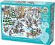 Puzzle Cobble Hill Hokejowe miasteczko 350 elementów 112687 (625012470322) - obraz 1