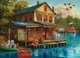 Puzzle Cobble Hill Sklep na wodzie 1000 elementów 113098 (625012402811) - obraz 2