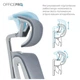 Офисное кресло OfficePro Harmony OC310-G-G-G (OC310-G-G-G) OfficePro OC310-G-G-G 926177 - изображение 5