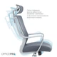 Офисное кресло OfficePro Harmony OC310-G-G-G (OC310-G-G-G) OfficePro OC310-G-G-G 926177 - изображение 6