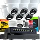 Комплект мониторинга Force 6x IP-камера 8 мп x 4K 1 тб диск переключатель POE 8 каналов - изображение 1