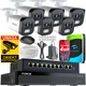 Комплект мониторинга Force 6x IP-камера 4 Мпх - изображение 1