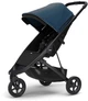 Дитяча коляска Thule Spring (Black / Majolica Blue) (TH 11300200-11300303) - изображение 1