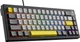 Клавіатура Ajazz AK650 Moon Yellow Switch Black USB-C (AK650-MY-GWY) - зображення 1