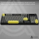 Клавіатура бездротова Ajazz AF98 Plus Black Gray Yellow (AF98-PLUS-BGY) - зображення 12