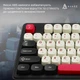 Клавіатура бездротова Ajazz AF98 Plus Black Shark Red (AF98-PLUS-BSR) - зображення 11