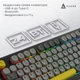Клавіатура бездротова Ajazz AF98 Plus Black Gray Yellow (AF98-PLUS-BGY) - зображення 5