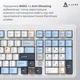 Клавіатура Ajazz AK980 Max Magnetic Switch Blue/White/Dark Blue (AK980-MAX-M-BWDB) - зображення 7