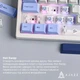 Клавіатура Ajazz AK980 Max Magnetic Switch Blue/White/Dark Blue (AK980-MAX-M-BWDB) - зображення 8