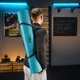 Коврик для йоги Trex Sport TX-019NGM NBR 1см 190х80 голубой - изображение 2