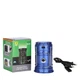 Фонарь для кемпинга с аккумулятором SH 5800/ 2025 Solar фонарик USB на солнечной батарее с ручкой синий - изображение 7