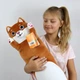 Кот Батон обнимашка Копиця (00275-4) Коричневый - изображение 2