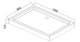 Душовий піддон Mixxus ABS 100x80 см Білий з сифоном 50 мм (615566) - зображення 2