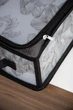 Кошик Idea Home DB-24 Anthracite Flowers 30x28x15 см DB-24 прям. з/кр з/блиск Anthrac - зображення 3