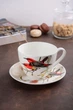 Чашка з блюдцем Limited Edition Bird, 2 предмети YF6009 - зображення 2