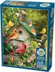 Пазл Cobble Hill Літній будиночок для птахів 500 елементів 112650 (625012450683) - зображення 1