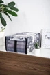 Органайзер Idea Home NPA-01 Anthracite Flowers 34x22x16 см NPA-01 ткан. з/кр д/взуття Anthr - зображення 4