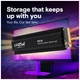 Накопитель SSD M.2 2280 1TB P310 with heatsink Micron (CT1000P310SSD5) MICRON CT1000P310SSD5 912727 - изображение 6