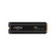 Накопитель SSD M.2 2280 1TB T500 heatsink Micron (CT1000T500SSD5) MICRON CT1000T500SSD5 912542 - изображение 2