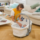 Кроватка-стульчик 5 в 1 Chicco Baby Hug Pro, серая - изображение 3