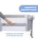 Кроватка детская приставная Chicco Next 2 Me Magic Evo, светло-серая - изображение 5