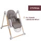 Стульчик для кормления 3в1 Chicco Polly Armonia, коричневый - изображение 5