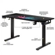 Компьютерный стол Mealux PowerDesk Duo Black (EVO-242 Duo B/B) Mealux EVO-242 Duo B/B 903486 - изображение 4