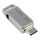 USB флеш накопитель Goodram 32GB ODA3 Silver USB 3.0 / Type-C (ODA3-0320S0R11) GOODRAM ODA3-0320S0R11 926316 - изображение 1